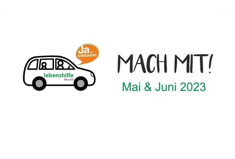MACH MIT ! - Dein Programm für Mai &amp; Juni 2023